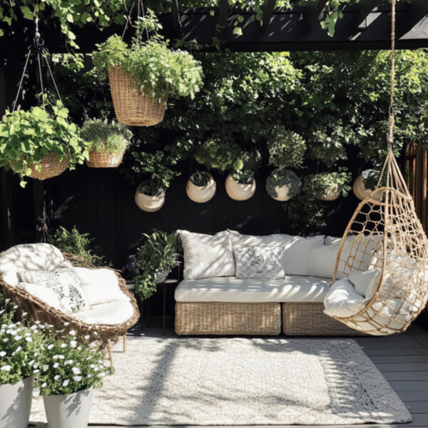 Arredo giardino stile scandinavo